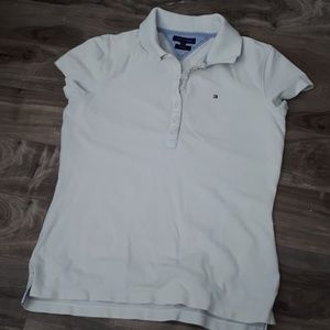 Tommy Hilfiger White Polo Shirt